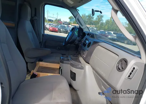 2009 Ford E-250 Commercial z USA, uszkodzony, nr VIN 1FTNE24W19DA93036